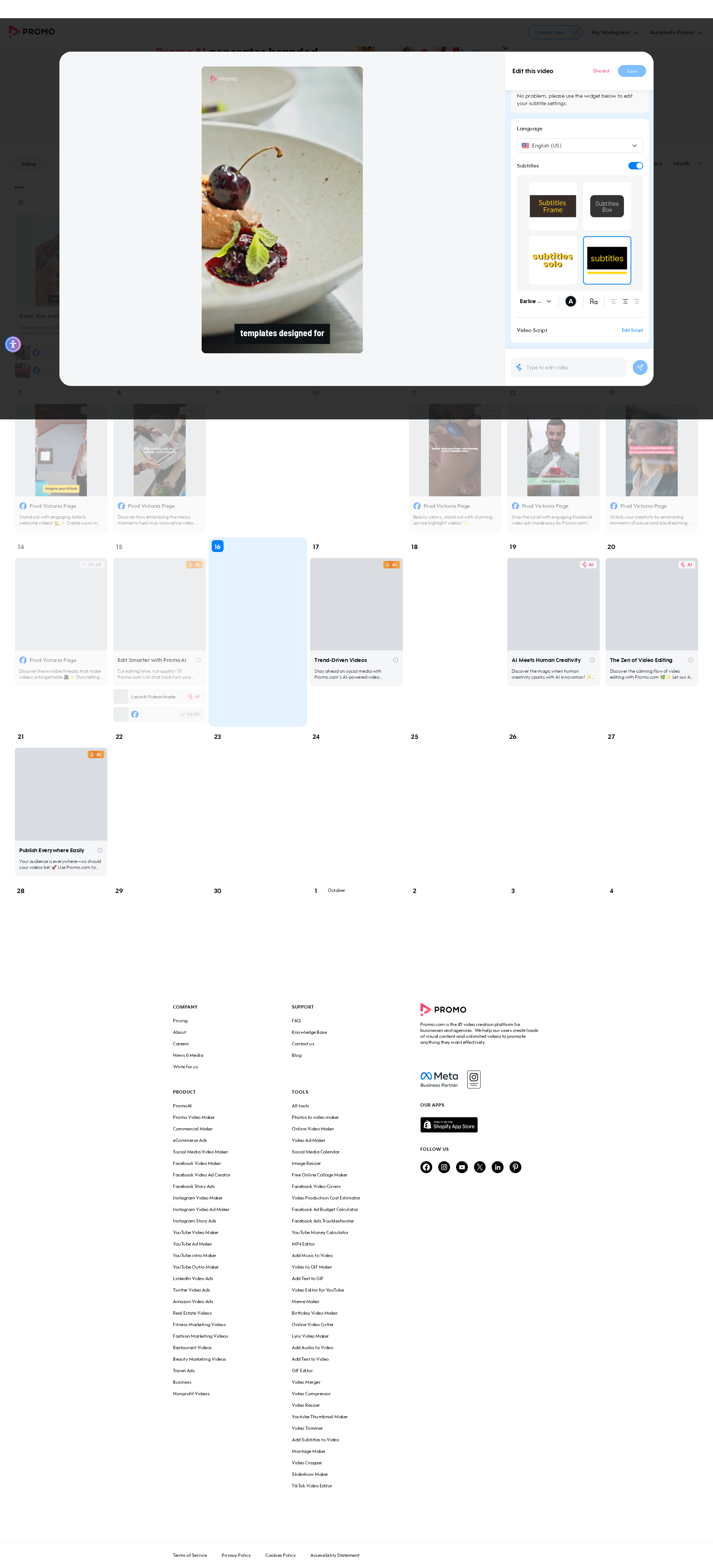Test failure screenshot
